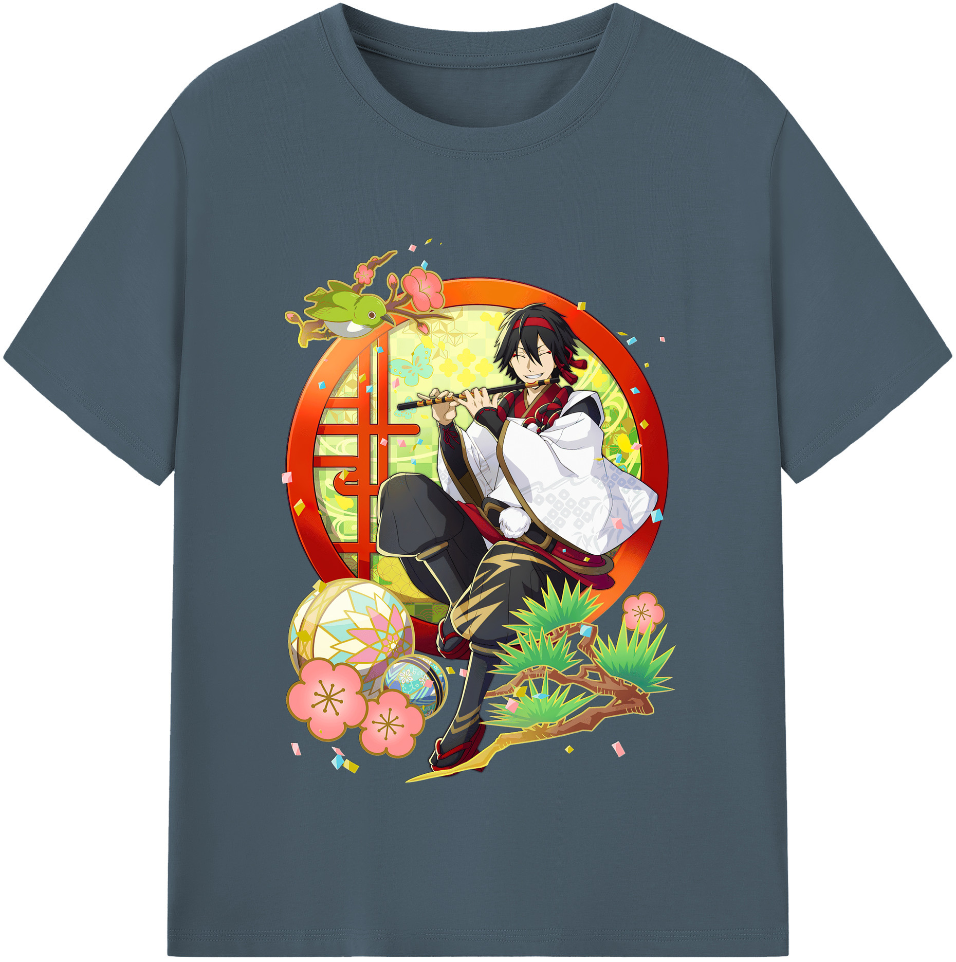（画像用） 文豪ストレイドッグス Bungo Stray Dogs 綿100％半袖Tシャツ（フロントプリント）
